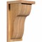 Ekena Millwork Carmel Rough Sawn Corbel w/Backplate, Western Red Cedar, 8"W x 8"D x 16"H COR08X08X16CAR01RWR - alternate 1